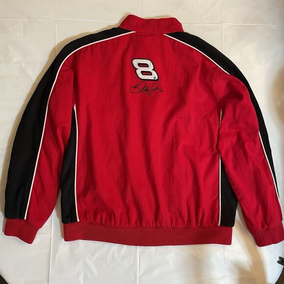 Dale Earnhardt Jr Kids Sz 14/16 Red Jacket Winners Circle NASCAR #8 - Picture 7 of 8